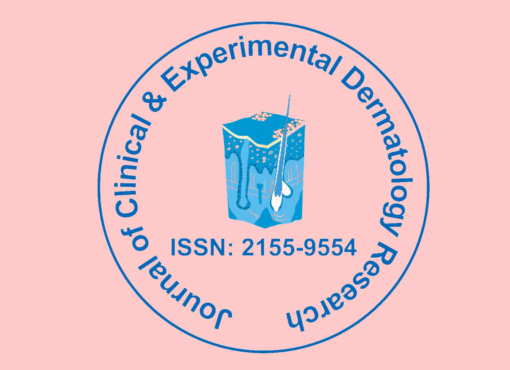 logo experimental dermatology pink