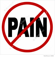 no pain